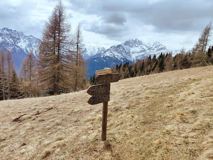 Sentiero L’Alta Via dei  Pastori